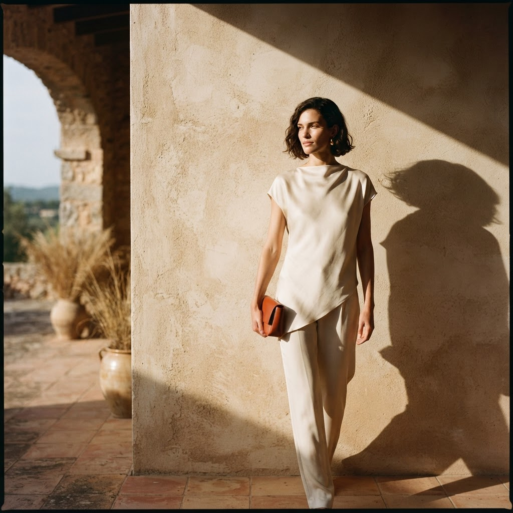Visual Nagy editorial campaign photograph in directional light